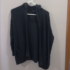 American Eagle dark grey cardigan